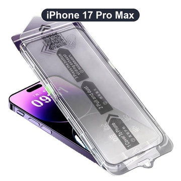 Folie Privacy pentru iPhone 17 Pro Max, MagicBox Glass, InstantFit, Privacy