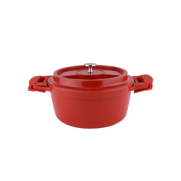 Oala RETRO Zilan ZLN0897, 24 cm, 4L, 5 straturi, aluminiu turnat sub presiune, compatibila inductie, cuptor si masina de spalat vase