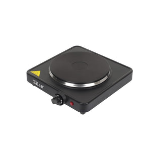 Plita electrica 1500W, Zilan ZLN2174, 1 ochi fonta, 5 trepte de putere, termostat reglabil, protectie supraincalzire, negru