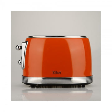 Prajitor de paine Retro Zilan ZLN7040 Rosu, 850W, 6 trepte de prajire, functie dezghetare si reincalzire, tavita firimituri