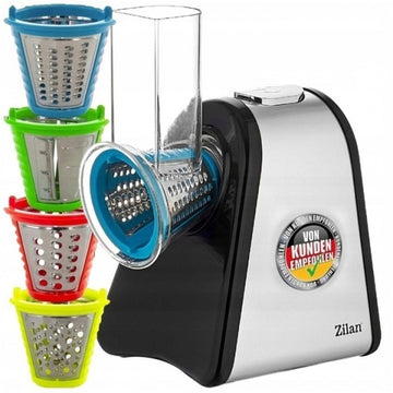 Razatoare și Feliator Zilan ZLN0498 Fresh – 200W, 4 accesorii inox, corp metalic, design compact