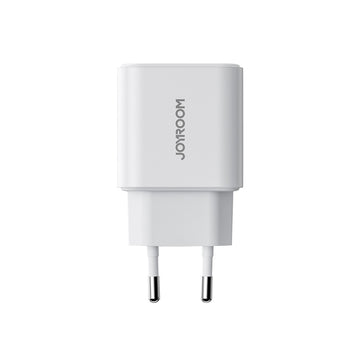 Incarcator Retea Joyroom JR-TCF05, 20W, 1xUSB-C, 1xUSB-C, PD - Alb