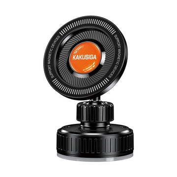 Suport Auto Kaku KSC-1718, Magnetic, Montaj Bord/Parbriz, MagRing, Suction, Compact Size - Negru