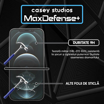 Folie ESD pentru iPhone 12 Pro Max AntiStatic Glass - Transparent