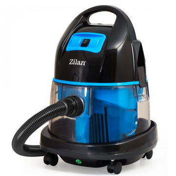 Aspirator Zilan ZLN8945, Filtrare Apa si Uscata, 8L, 2000W - Albastru