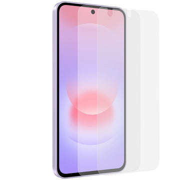 Folie Clear pentru Samsung A37, AntiStatic Glass - Transparent / Negru