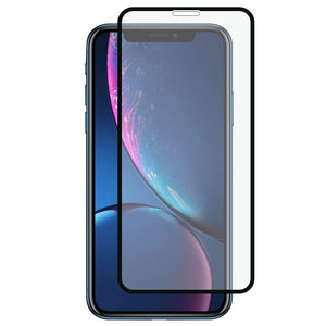Folie Clear pentru iPhone 11, Xr, AntiStatic Glass - Transparent / Negru