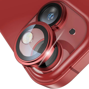 Folie Camera pentru iPhone 14 Plus, Lens - Rosu