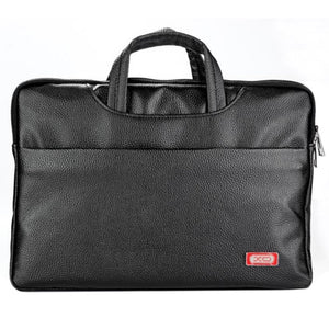 Geanta pentru laptop din Material Textil XO CB08, cu Microfibra, 13 inch, Litchi Series - Negru