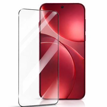 Folie Clear pentru Oppo Reno 15F, Full Glass - Transparent / Negru