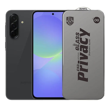 Folie Clear pentru Samsung A36, AntiStatic Glass - Transparent / Negru