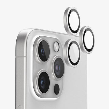 Folie Camere pentru iPhone 13, Pro/ 13 Pro Max, AutoAlign, Lens KIT, Sliver