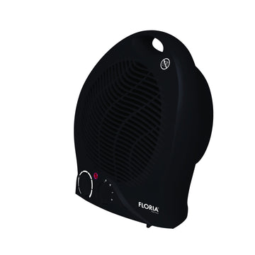 Aeroterma Floria ZLN6172, 2000W, 2 Nivele Incalzire/Rece, Termostat Reglabil - Negru