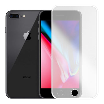 Folie Clear 99H AR pentru iPhone 8, 7 / SE / SE, Anti-Reflect Glass - Alb