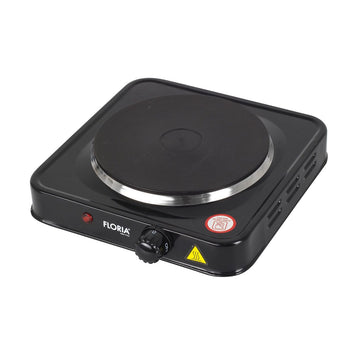 Plită electrică 1 ochi negru Floria ZLN2828, 1500 W