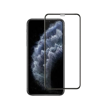Folie Clear pentru iPhone 13 Mini, Full Glass - Transparent / Negru