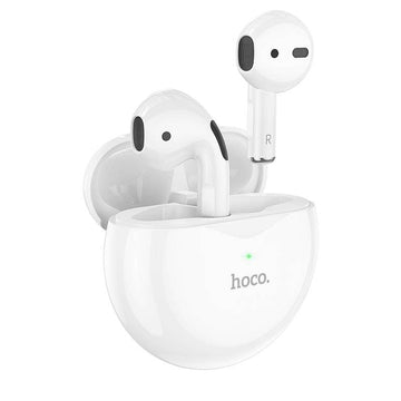 Casti Wireless Hoco EW24, Ear Buds, BT 5.3, 180h StandBy, 200mAh, Assist - Alb