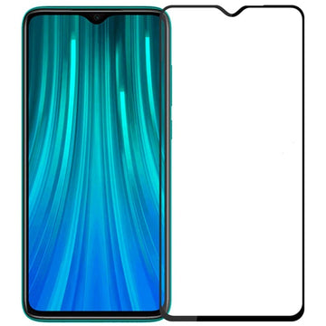 Folie Clear pentru Xiaomi Redmi Note 8, Full Glass - Transparent / Negru