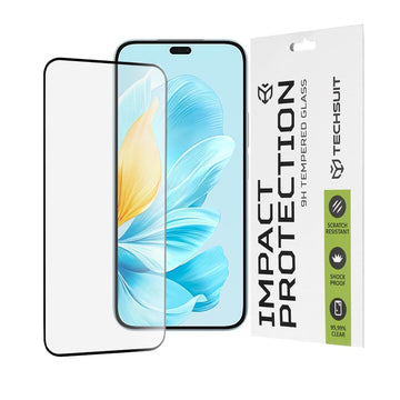 Folie Clear pentru Honor 200 lite, Full Glass - Transparent / Negru