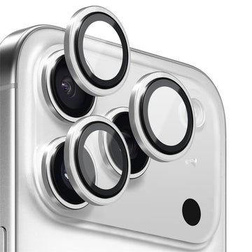 Folie Camere pentru iPhone 17 Pro Max, AutoAlign, Lens KIT - Argintiu