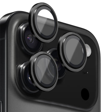 Folie Camera pentru iPhone 17 Pro, Full Cover, Full Glue - Negru