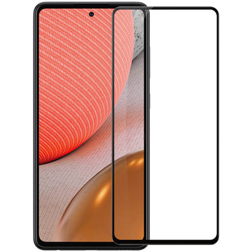 Folie Clear pentru Samsung A72, Full Glass - Transparent / Negru