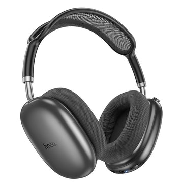 Casti Wireless Hoco W55, Over Ear, BT 5.4, 90h StandBy, TF Card - Gri