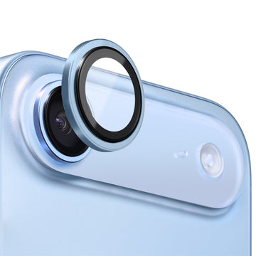 Folie Camera pentru iPhone 17 Air, Full Cover, Full Glue - Albastru
