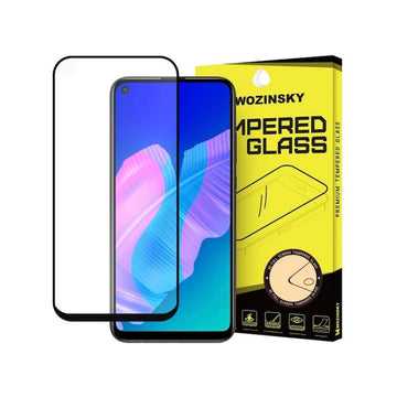 Folie Clear pentru Huawei P40 Lite E, Full Glass - Transparent / Negru