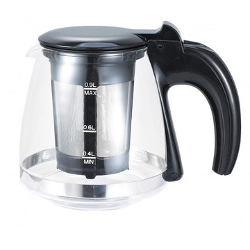 Set fierbator electric plus ceainic Zilan ZLN3581 – 2200W, 1.7L + 0.9L, inox negru