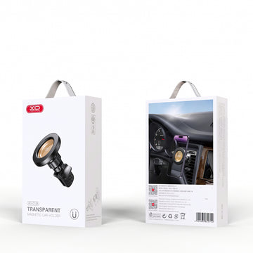 Suport Auto XO C129, Magnetic, Montaj Ventilatie, MagRing, MultiAngle - Negru