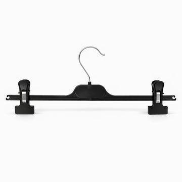 Umeras cu clips Pexor 36 cm, antialunecare, organizare eficienta, negru