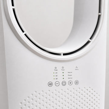 Ventilator fara palete Zilan ZLN1078, 50W, timer, telecomanda, oscilatie