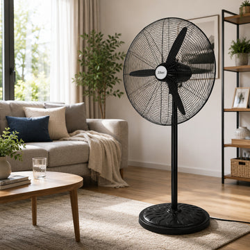 Ventilator Zilan ZLN2549 cu picior sau perete, 130W, 68 cm, 3 viteze, oscilatie, argintiu