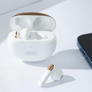 Casti Wireless XO X13, Ear Buds, BT 5.1, 200h StandBy, 300mAh, Magic Ring - Alb