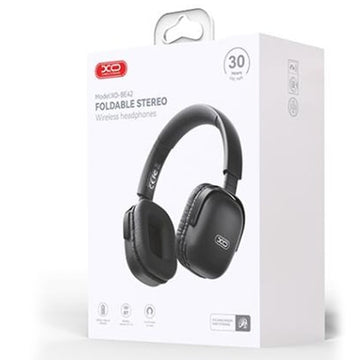 Casti Wireless XO BE42, On Ear, BT 5.3, 300mAh - Negru