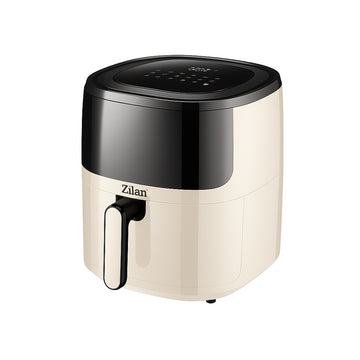Zilan Friteuza cu aer cald ZLN9984, 1500 W, 5 L, 12 programe, crem