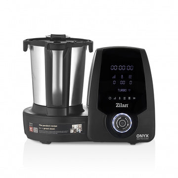 Zilan Robot de bucatarie ZLN9334 ONYX Thermorobot, 1700 W, 3.3 L, 30 functii, afisaj digital LED, aplicatie mobil