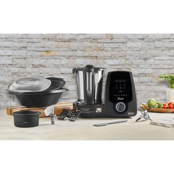Zilan Robot de bucatarie ZLN9334 ONYX Thermorobot, 1700 W, 3.3 L, 30 functii, afisaj digital LED, aplicatie mobil