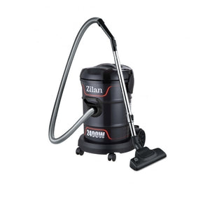 Zilan ZLN2006 - Aspirator Turbo fara sac, 2400W, 21L, functie suflare, filtru lavabil, tub telescopic, Negru