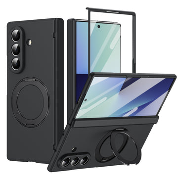 Husa pentru Samsung Z Fold 8 Ultra, Pentru Samsung Galaxy Z Fold 8 Ultra, MagSafe, Suport Metalic Reglabi - Negru