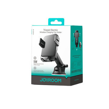 Suport Auto cu Incarcare Wireless Joyroom JR-ZS219, Montaj Bord, AutoSense, MultiAngle - Negru