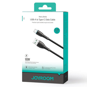 Cablu Date si Incarcare Joyroom SA32-AL3, USB-A la Lightning, 1m - Negru