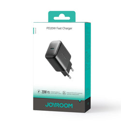 Incarcator Retea Joyroom JR-TCF20, 1xUSB-C, SmartCharge - Negru