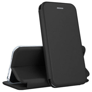 Husa Flip pentru Motorola Edge 50, Fusion, Magnetic Shell - Negru