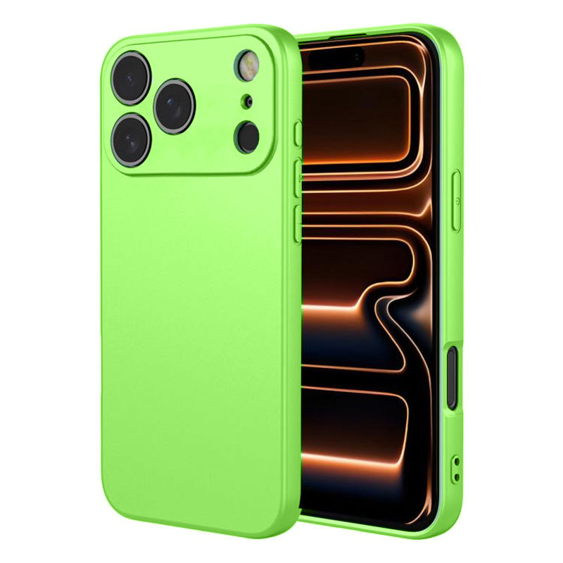 Husa Soft - iPhone 17 Pro, MicroFiber, TPU, Mint Green