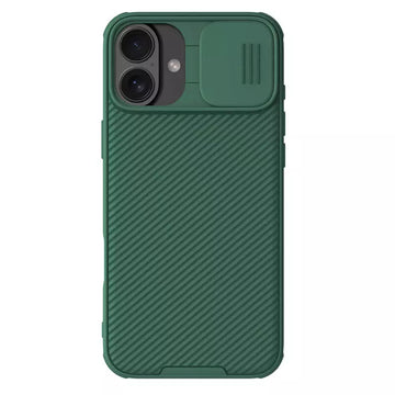 Husa Nillkin pentru iPhone 16, CamShield Pro, TPU - Deep verde