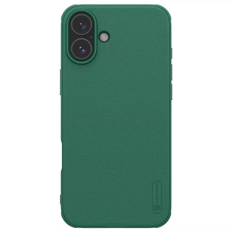 Husa Nillkin, pentru iPhone 16, Frosted Series, PVC, Deep Green
