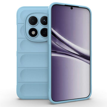 Husa Wave pentru Xiaomi Redmi Note 15 pro 5G, Grip Anti-Shock, TPU - Bleu