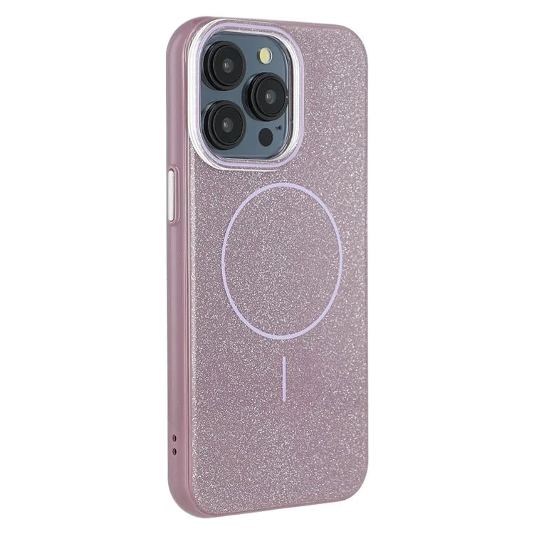 Husa Mag Glitter - Samsung S25 Ultra, MagCase, PC, Shinny, Purple